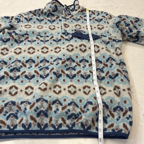 Patagonia Lightweight Synchilla Snap-T Fleece Pullover Tundra Cluster Big Sky‎ - Picture 6 of 9